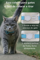 Coleira para AirTag | Gato e Cães de pequeno porte