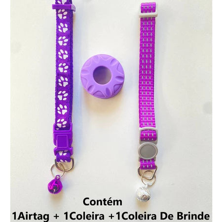 Coleira para AirTag | Gato e Cães de pequeno porte