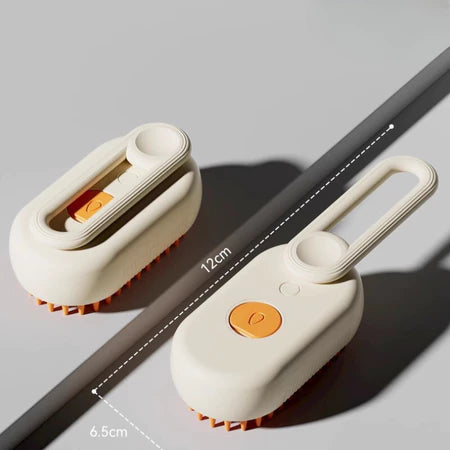 Escova A Vapor 3 Em 1 | Pentes De Massagem