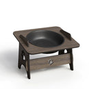 Comedouro Bebedouro Gato e Cachorro Elevado Pet Mdf