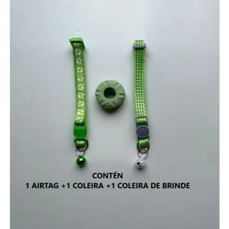 Coleira para AirTag | Gato e Cães de pequeno porte