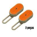 Escova A Vapor 3 Em 1 | Pentes De Massagem