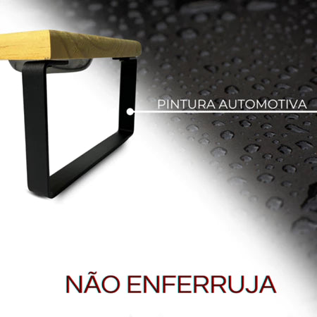 Comedouro Elevado Duplo Tigela Inox