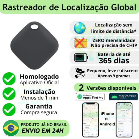 Rastreador PET | Sem limite de distância